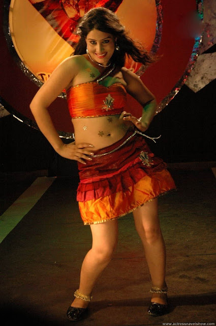 Ankitha Sharma New Hot Navel Show photos