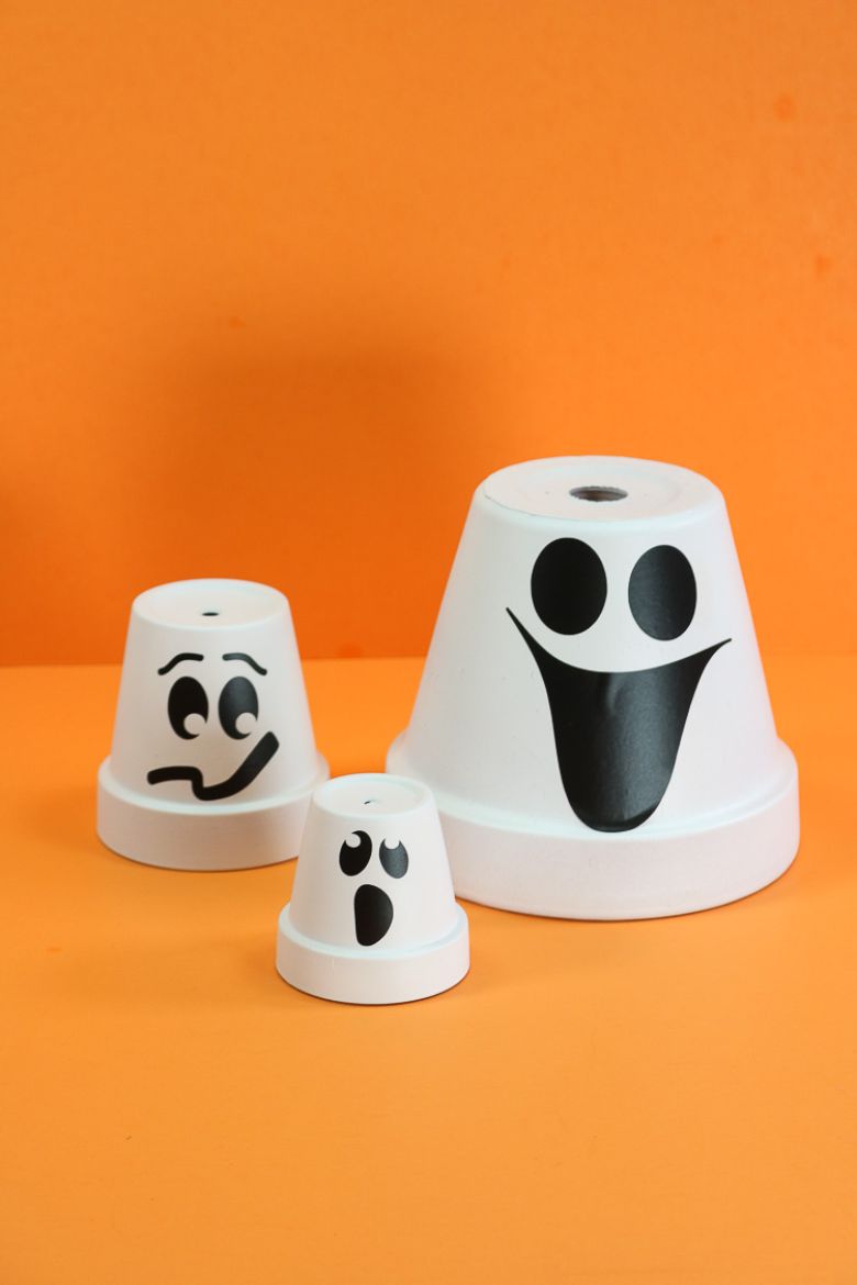 Clay pot ghost craft