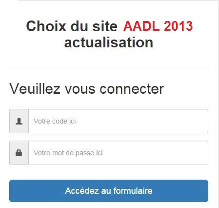 AADL.COM.DZ AADL Fiche de vœux