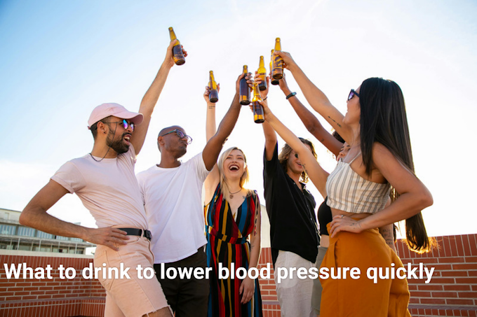 what to drink to lower blood pressure quickly