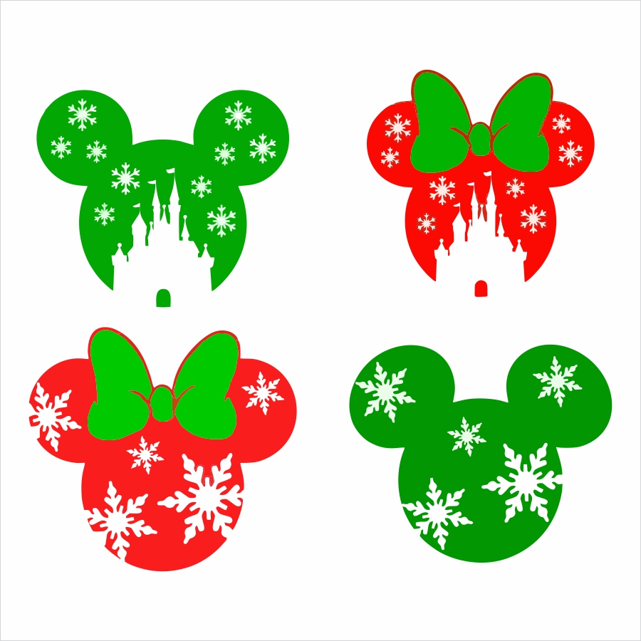 pack de diseños navideños disney parte 1