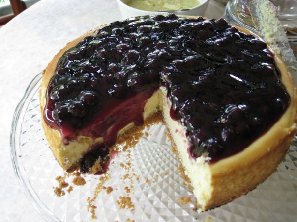 Koleksi 1001 Resepi: blueberry cheese cake