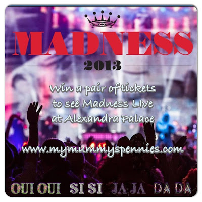 win tickets to see madness at Alexandra Palace