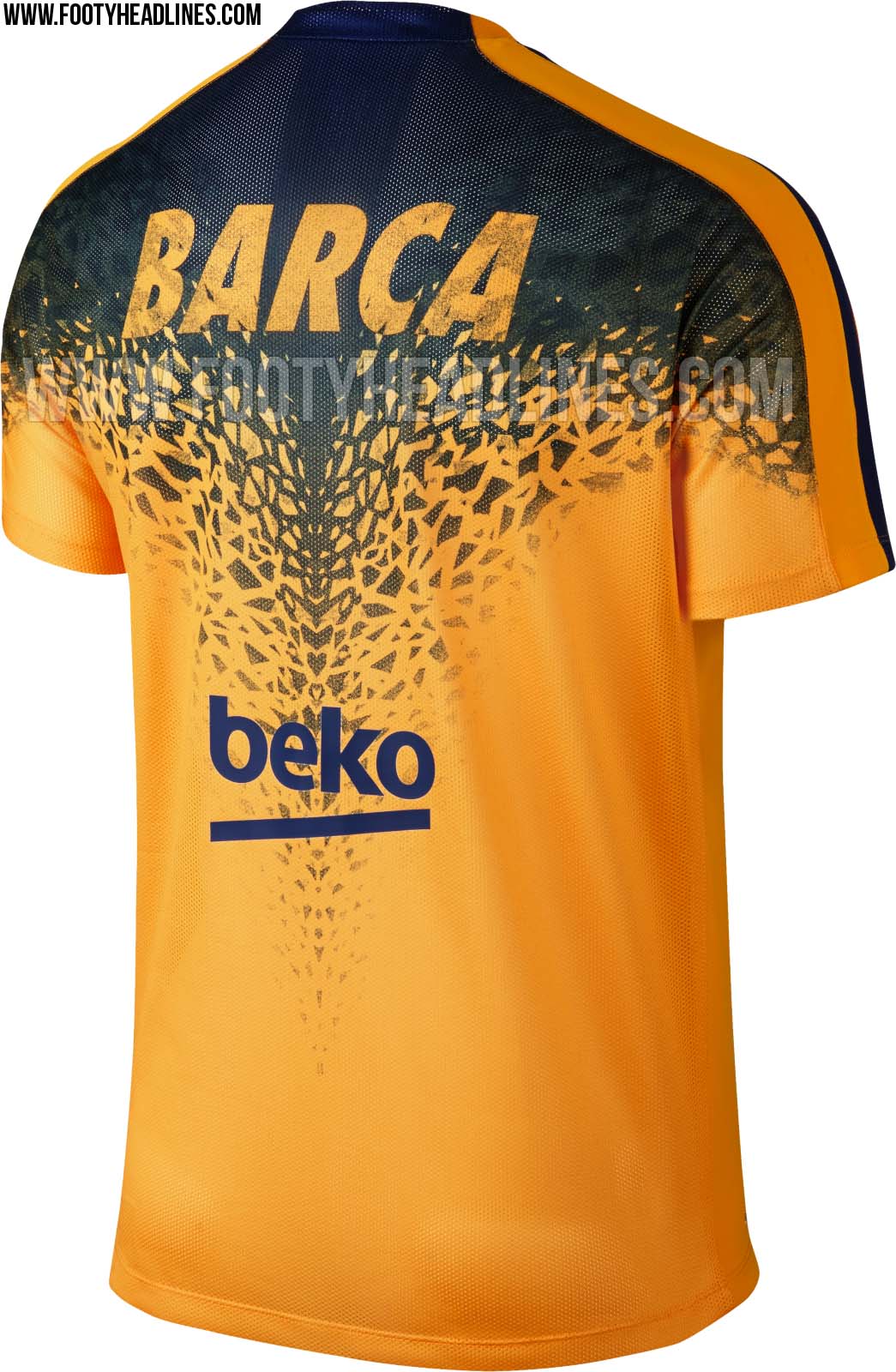 FC Barcelona 15-16 Pre-Match and Training Shirts Revealed ...