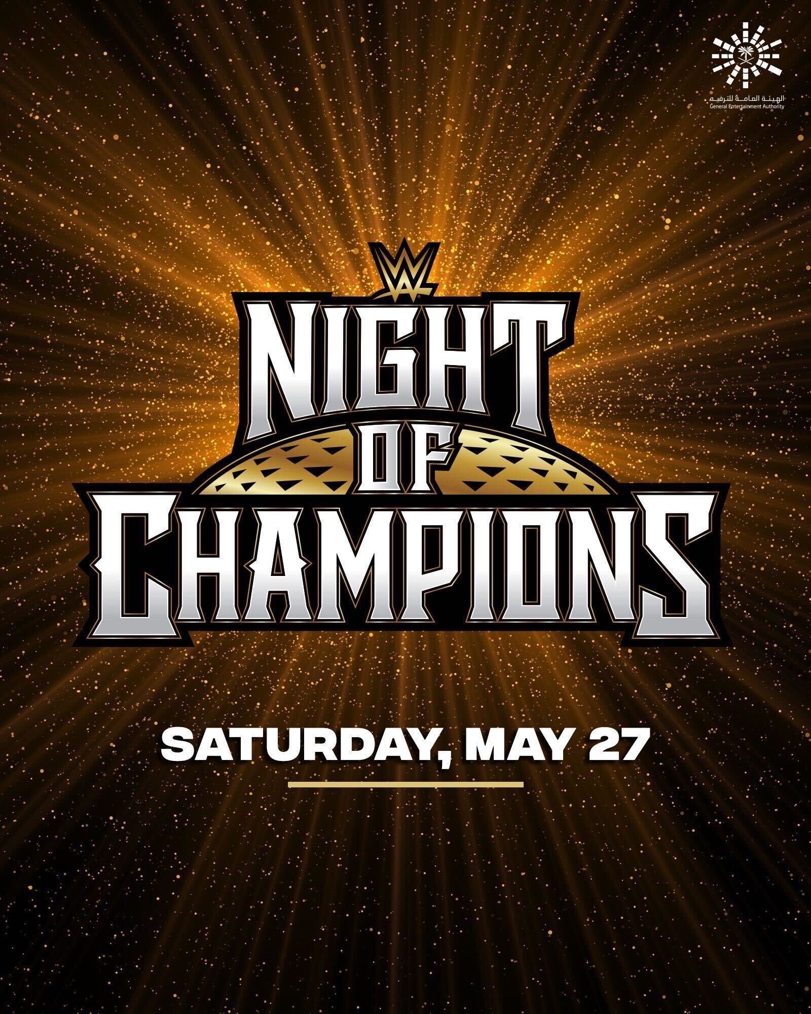 WWE Night Of Champions 2023 Match Card By Order Revealed