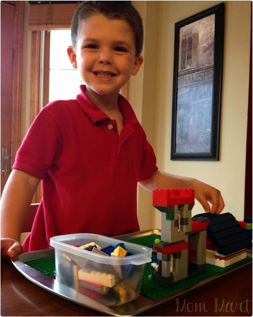 Make your own LEGO Play Tray #DIY #CraftsForKids