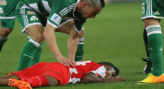 image result for michael olaitan collapse