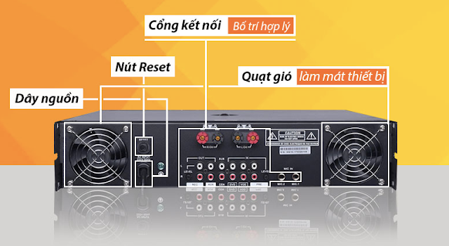 Amply karaoke số HAS MC200