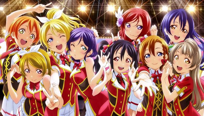 10 Idol Group Anime Paling Populer Di Jepang