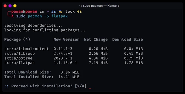 install Flathub in Garuda Linux