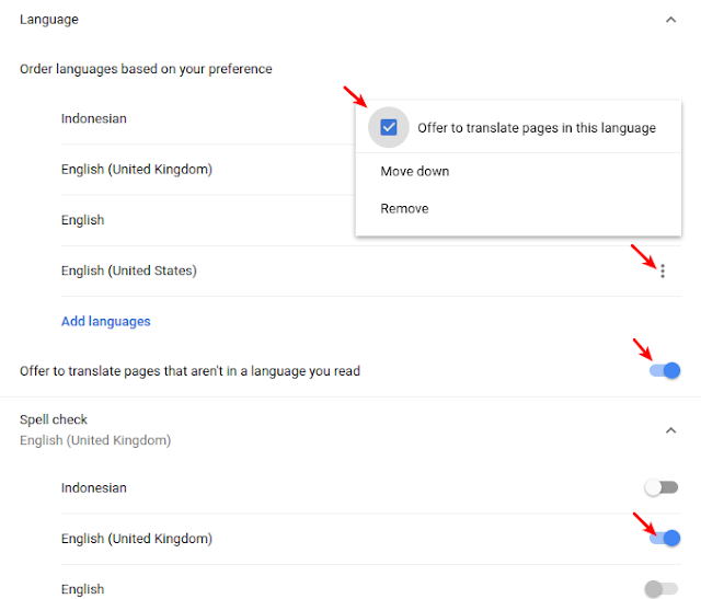 Cara Ganti Bahasa Di Google Chrome