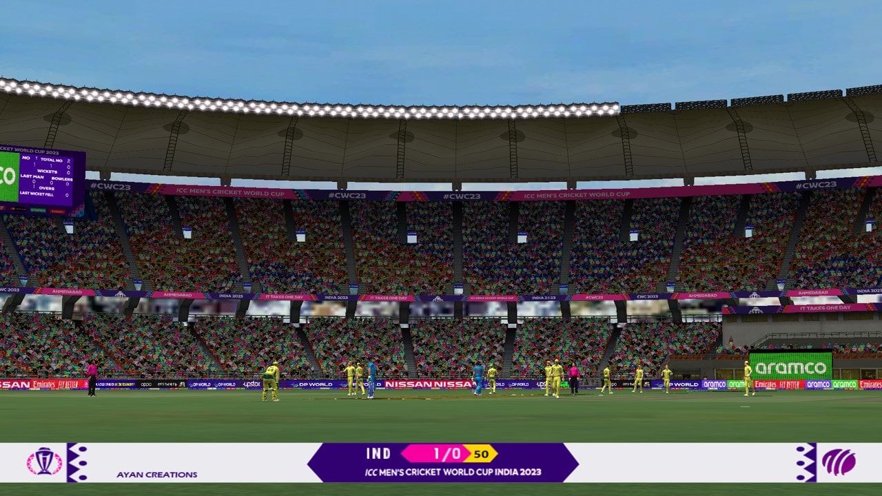 ICC Cricket World Cup 2023 Patch for EA Cricket 07