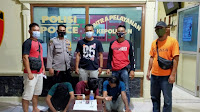 Polsek Banjar Agung Tangkap Tiga Pelaku Yang Sedang Asyik Pesta Narkotika