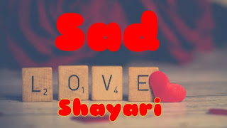 सब Sad Love Shayari hindi में. अब Sad लव शायरी देखिए वो भी हिंदी में