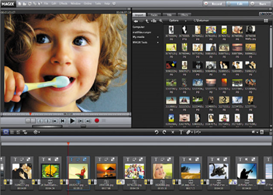 MAGIX Video deLuxe إحترافية تحرير الفيديوهات إضافة تأثيرات video editing softwars