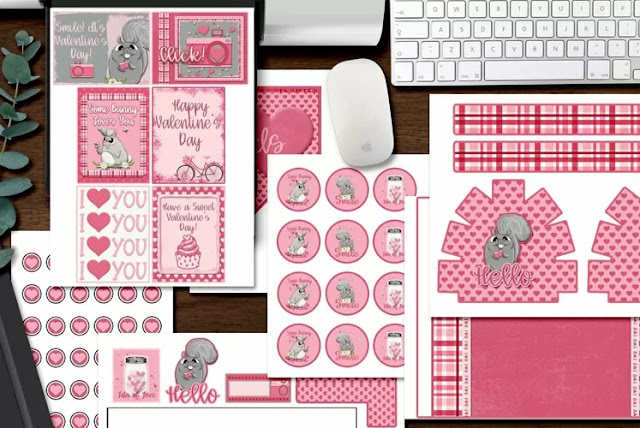 printable bundle for Valentine's Day