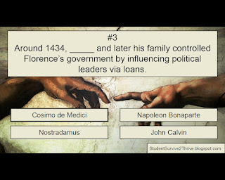 The correct answer is Cosimo de Medici.