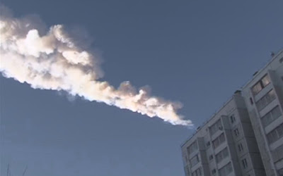 500 Orang Terluka akibat Pecahan Meteor yang Jatuh di Rusia