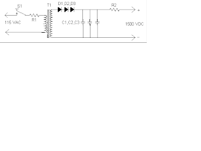 Laser Power Supply Circuit Schematic
