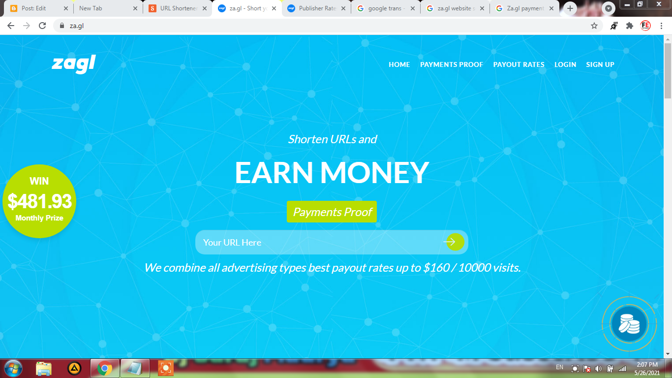 how to earn money from za gl
