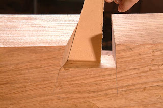 cut sliding dovetail joints