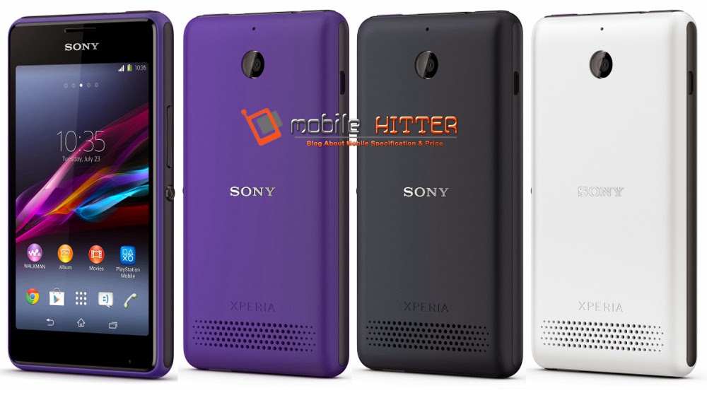 Sony Xperia  E1 Dual Sim Review and Price in India