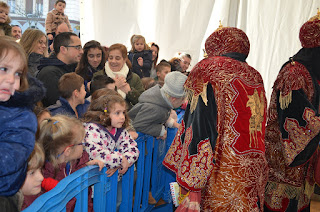 Recibimiento a los Reyes Magos en Barakaldo