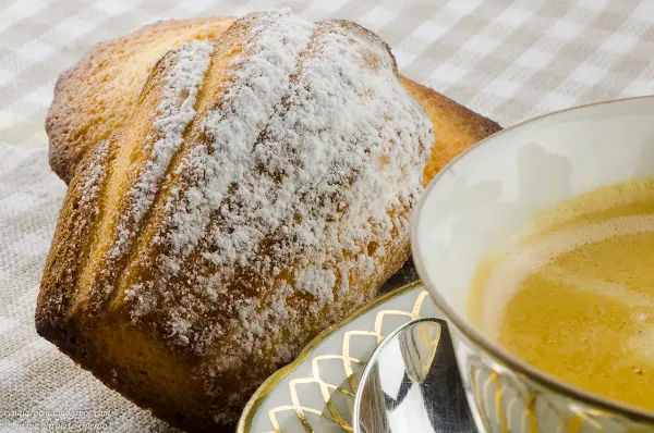 Madeleines o magdalenas de concha