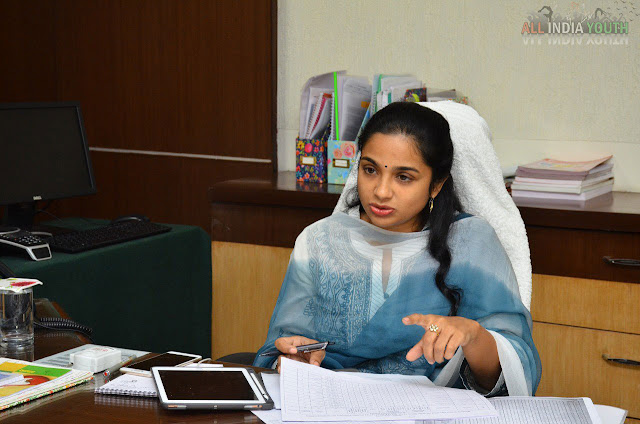 Swetha Mohanty IAS In conference meeting