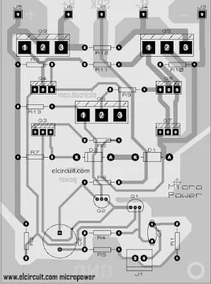 PCB Layout Design Power Amplifier Micro