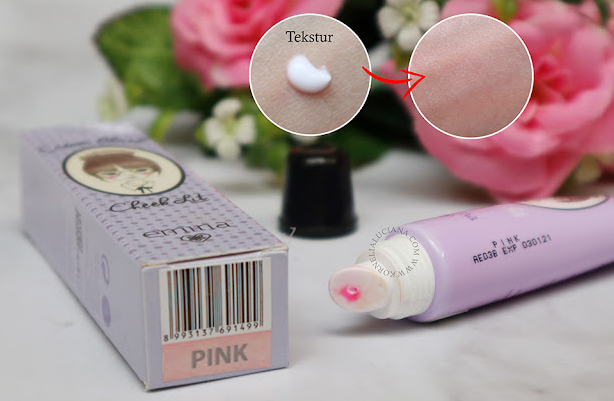 Review Emina Cheek Lit Cream Blush Pink