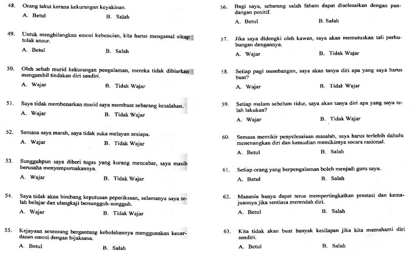 Contoh Soalan N19 - Kerja Kosl