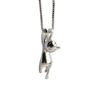 Hanging Cat Necklace - Meowingtons