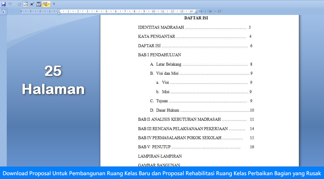 Contoh Proposal Yang Baik Dan Lengkap - Contoh Bee