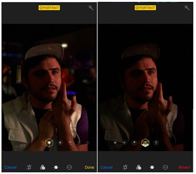 awesome portrait lighting effects in iphone x & iphone 8 plus