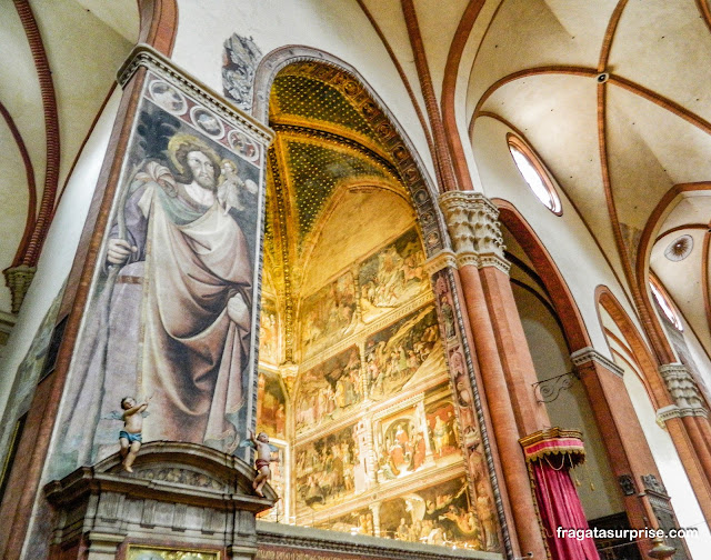 Capela dos Reis Magos na Basílica de São Petrônio em Bolonha