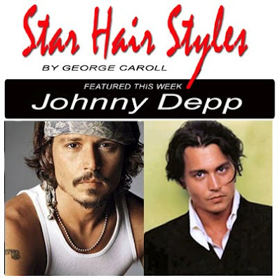 johnny depp long hairstyles. Star Hair Styles / Johnny Depp
