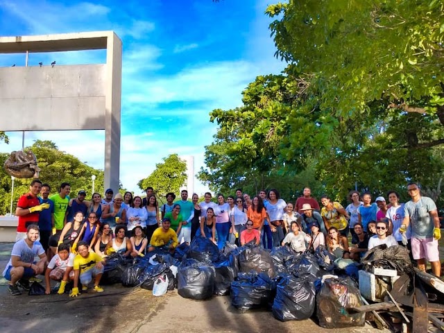 Em comemoração ao dia do meio ambiente, voluntários realizam mutirão de limpeza das margens do Capibaribe