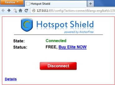 Hotspot Shield Connected