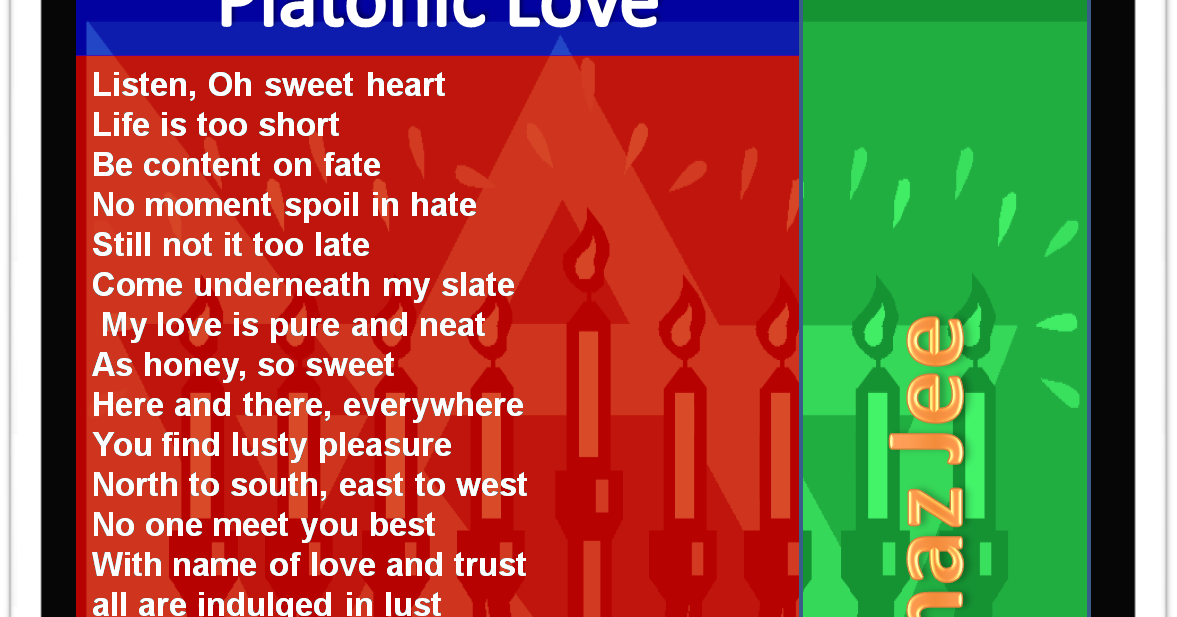 Beautylove and Poetry: Platonic Love (Poem)
