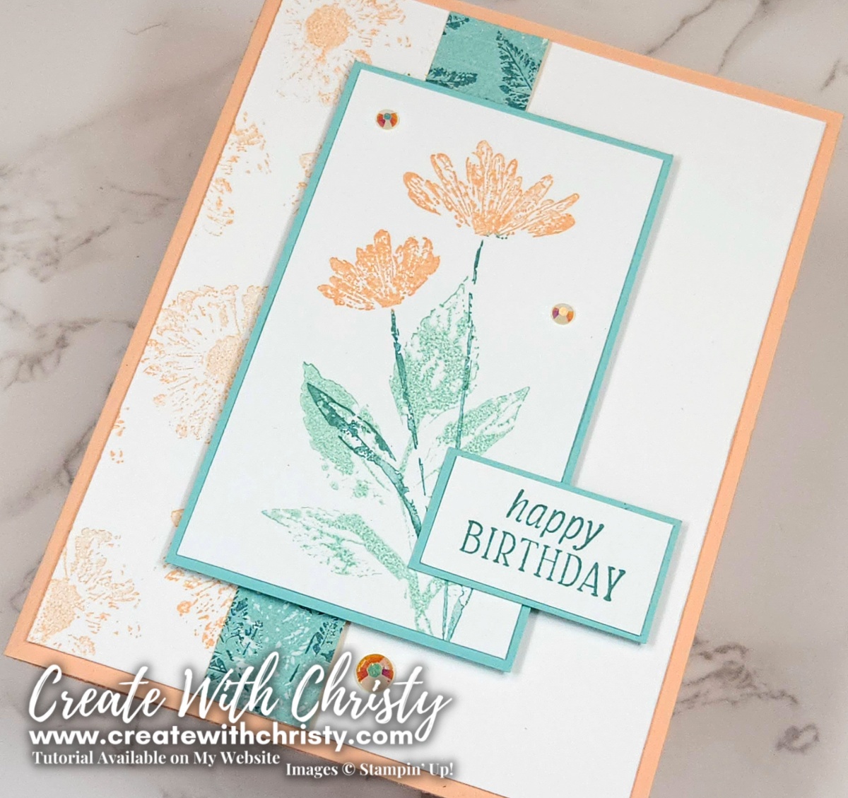 Artistically Inked Card Class @ Home - Card #2 [Create With Christy]