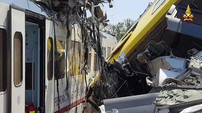 Disastro ferroviario: 18 imputati tutti a processo