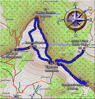 Ampliar plano del recorrido