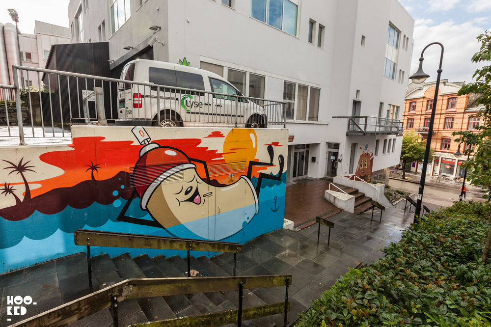 Stavanger Street Art - Dabs & Myla Mural