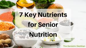 key nutrients for senior nutrition