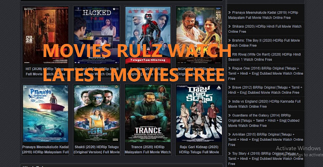  Movie Rulz 2020-Watch BollyWood and Hollywood Movies free
