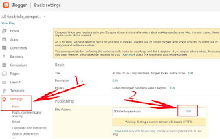 how to change blogger url easily change your blogger blog address