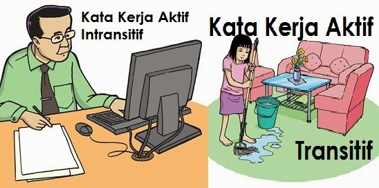 Kata kerja aktif transitif adalah kata kerja aktif yang memerlukan ...