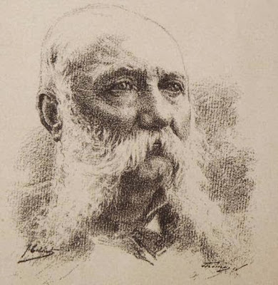 Dibujo de Josep Cabrinety de Carles Bosch de la Trinxeria