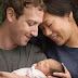 Mark Zuckerberg é papai de uma menina e doa fortuna